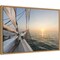 Sunset cruise on the Western Union schooner by Chuck Haney Danita Delimont 23-in. W x 16-in. H. Canvas Wall Art Print Framed in Natural